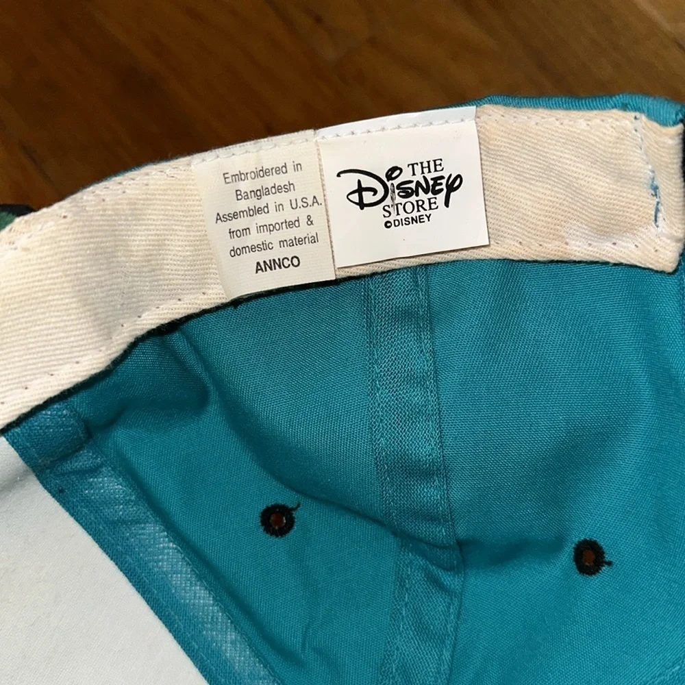 Vintage Disney Mickey Mouse Blue/Black Adjustable Snapback Hat/Cap - Picture 6 of 10